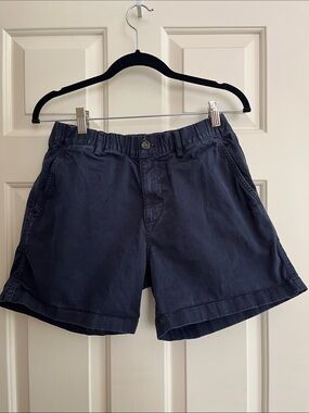 Bearbottom Men’s Navy Chino shorts size M 5.5 inch